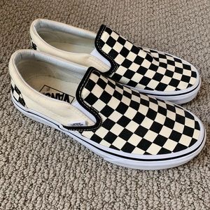 Checkered Vans